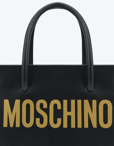 Moschino PVC HANDBAG WITH LOGO outlook