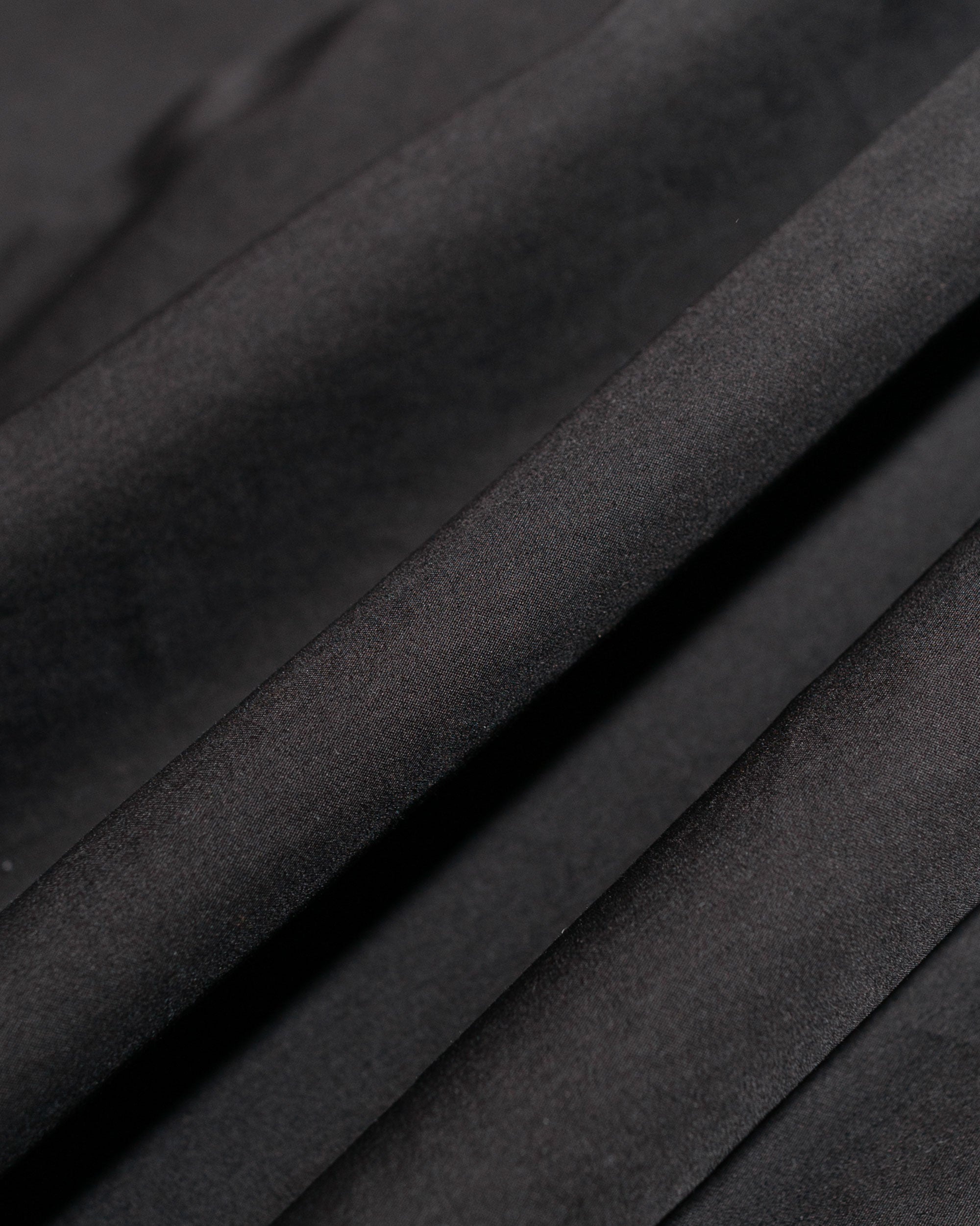 Open Collar Shirts Black - 6
