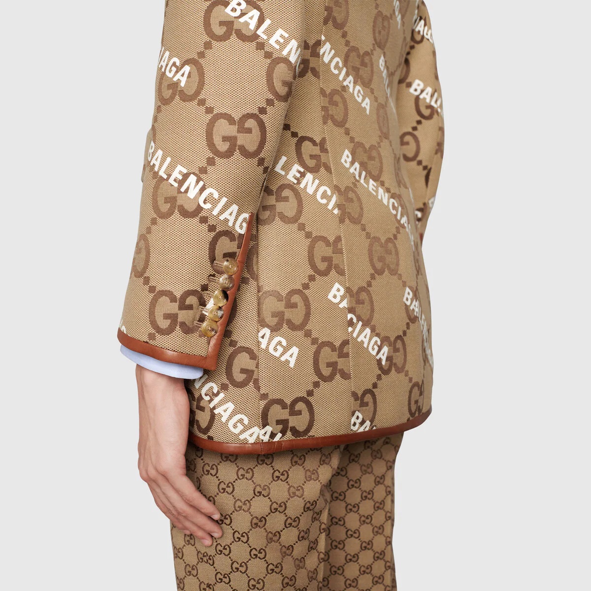 The Hacker Project jumbo GG jacket - 6