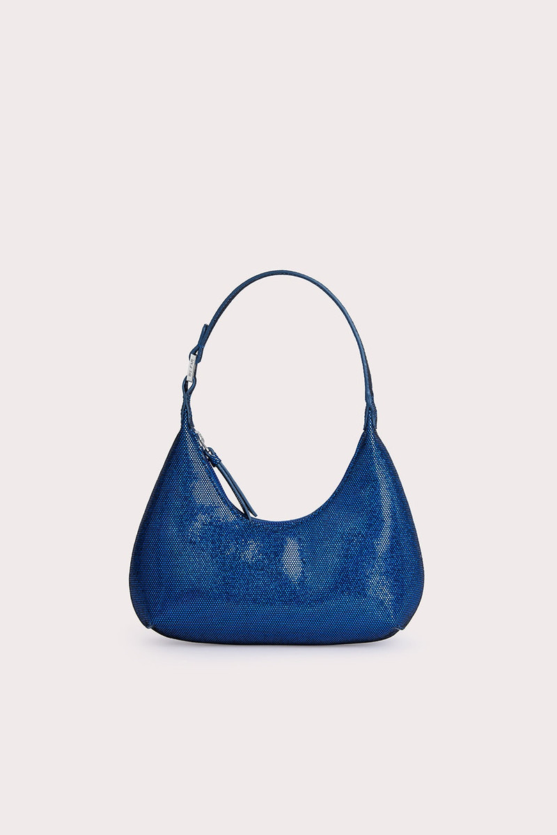 Baby Amber Blue Disco Dot Leather 1