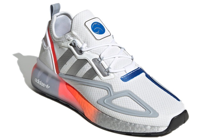 adidas ZX 2K Boost 'White Metallic Silver' FY5725 - 3