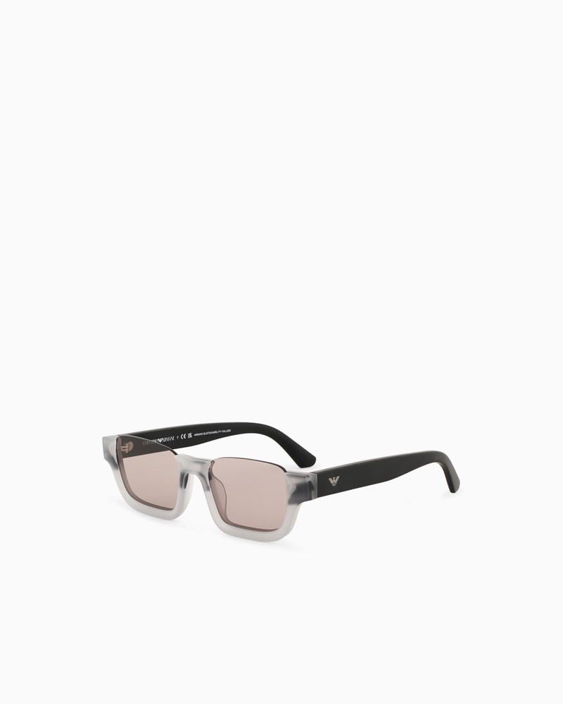 EMPORIO ARMANI MEN’S RECTANGULAR SUNGLASSES outlook