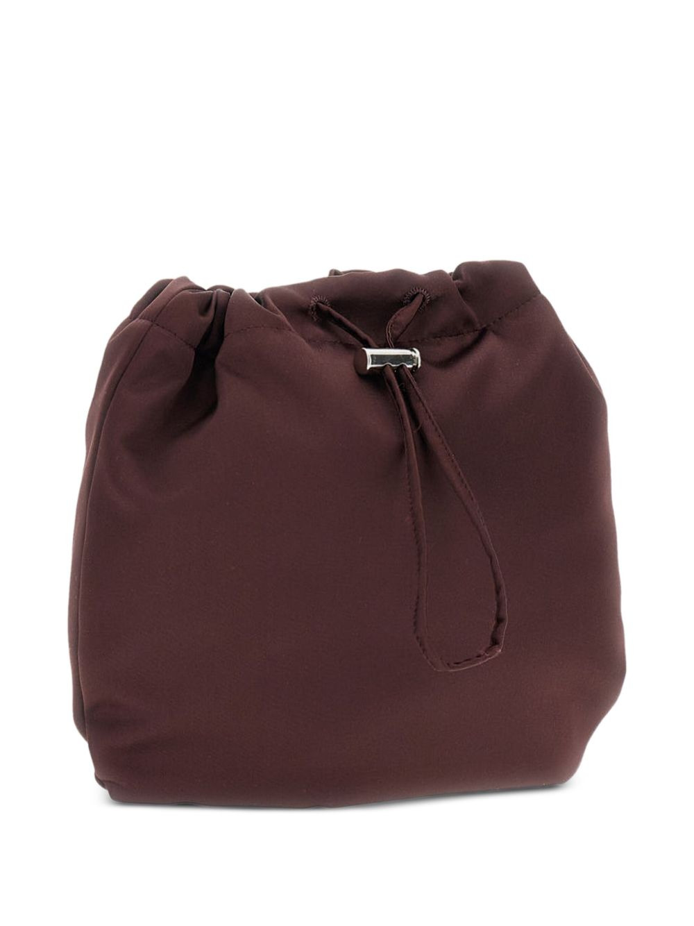 drawstring-fastening clutch bag - 3