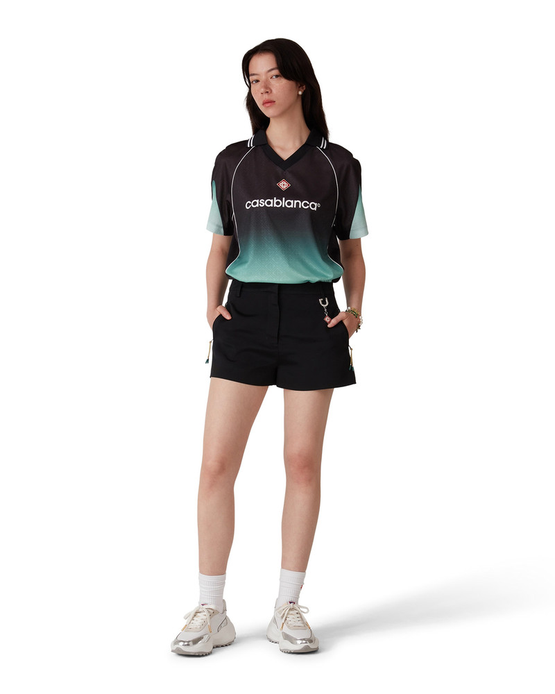 CASABLANCA Gradient Monogram Jacquard Football Shirt outlook