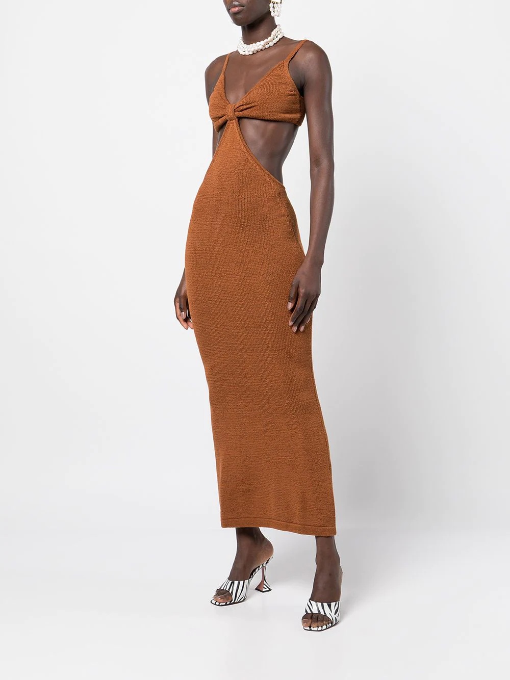 Serita open-back dress - 3