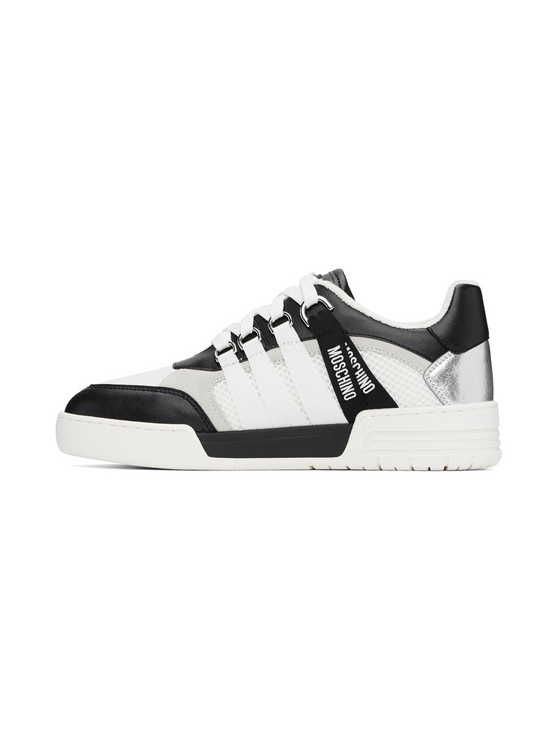 Black & White Streetball Sneakers 3