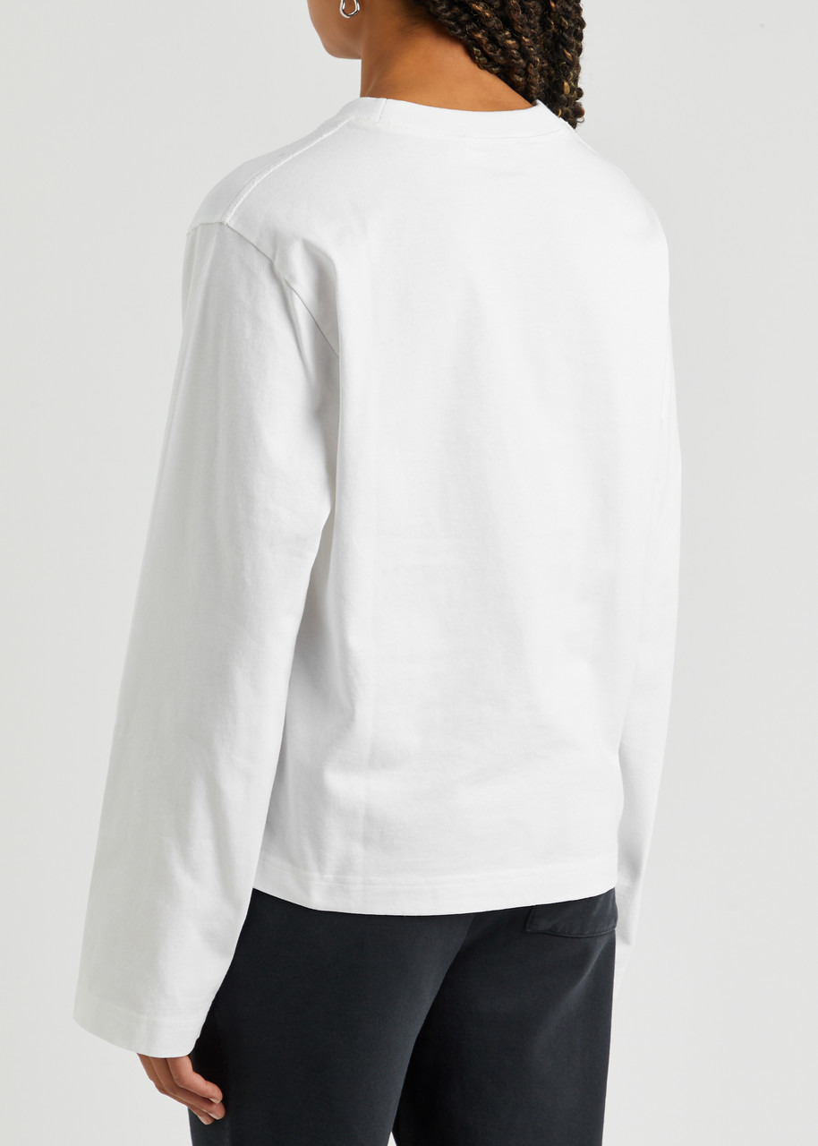 Logo-print cotton top - 3