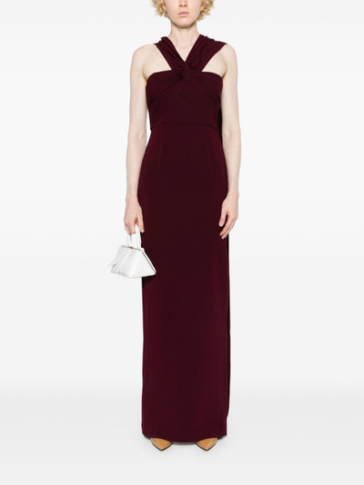 ROLAND MOURET cady gown outlook