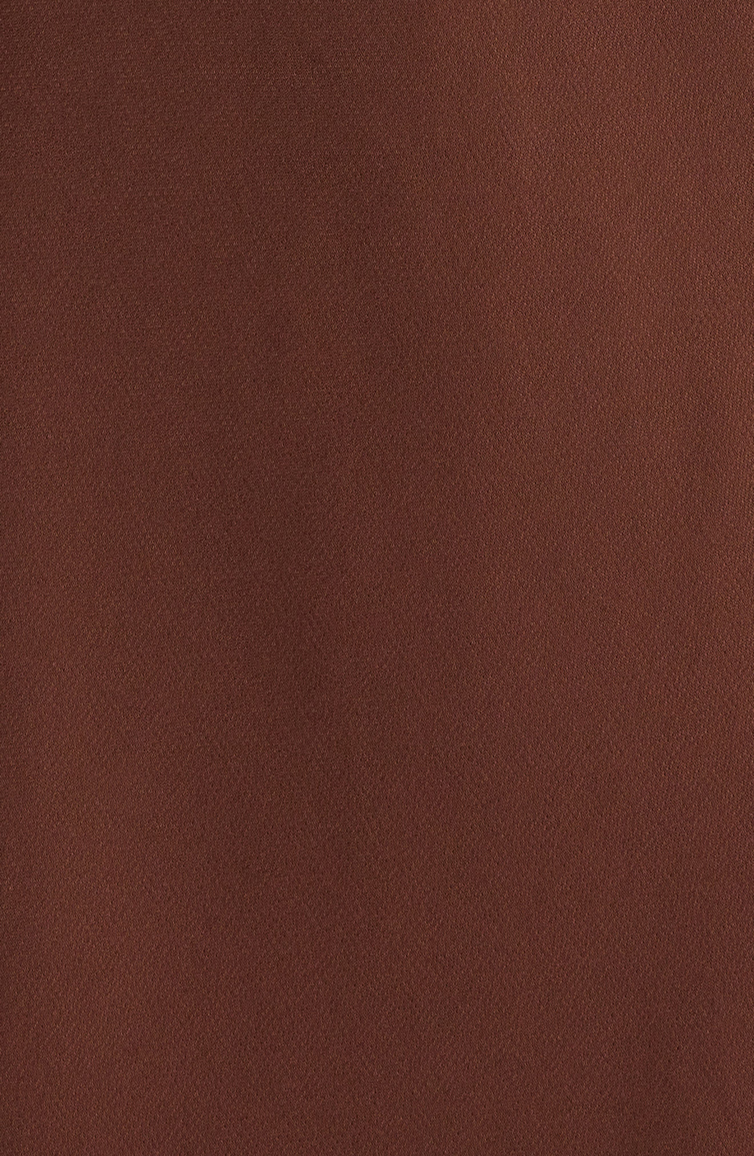 Reformation Arni Cap Sleeve Empire Waist Minidress in Cafe at Nordstrom - 6