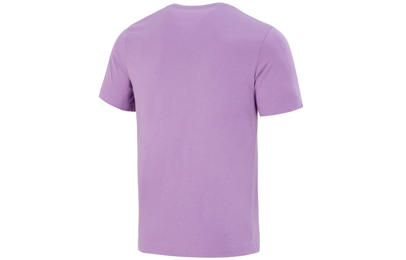 Nike Men's Nike TIGER Pattern Logo Athleisure Casual Sports Short Sleeve Purple T-Shirt DJ1406-589 outlook