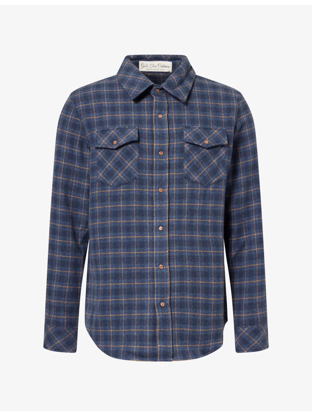 Explorer Gemstone-Embellished Cashmere Shirt - 1