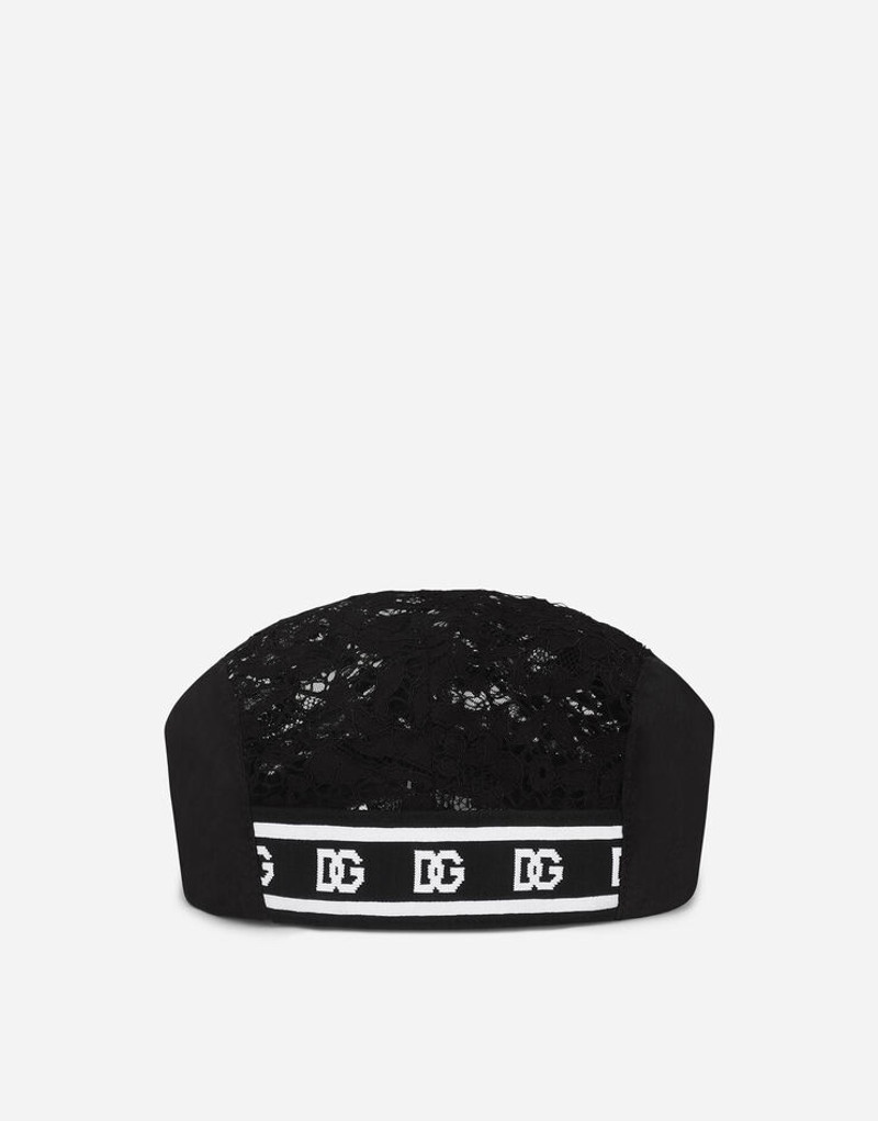 Dolce & Gabbana Lace flat cap outlook