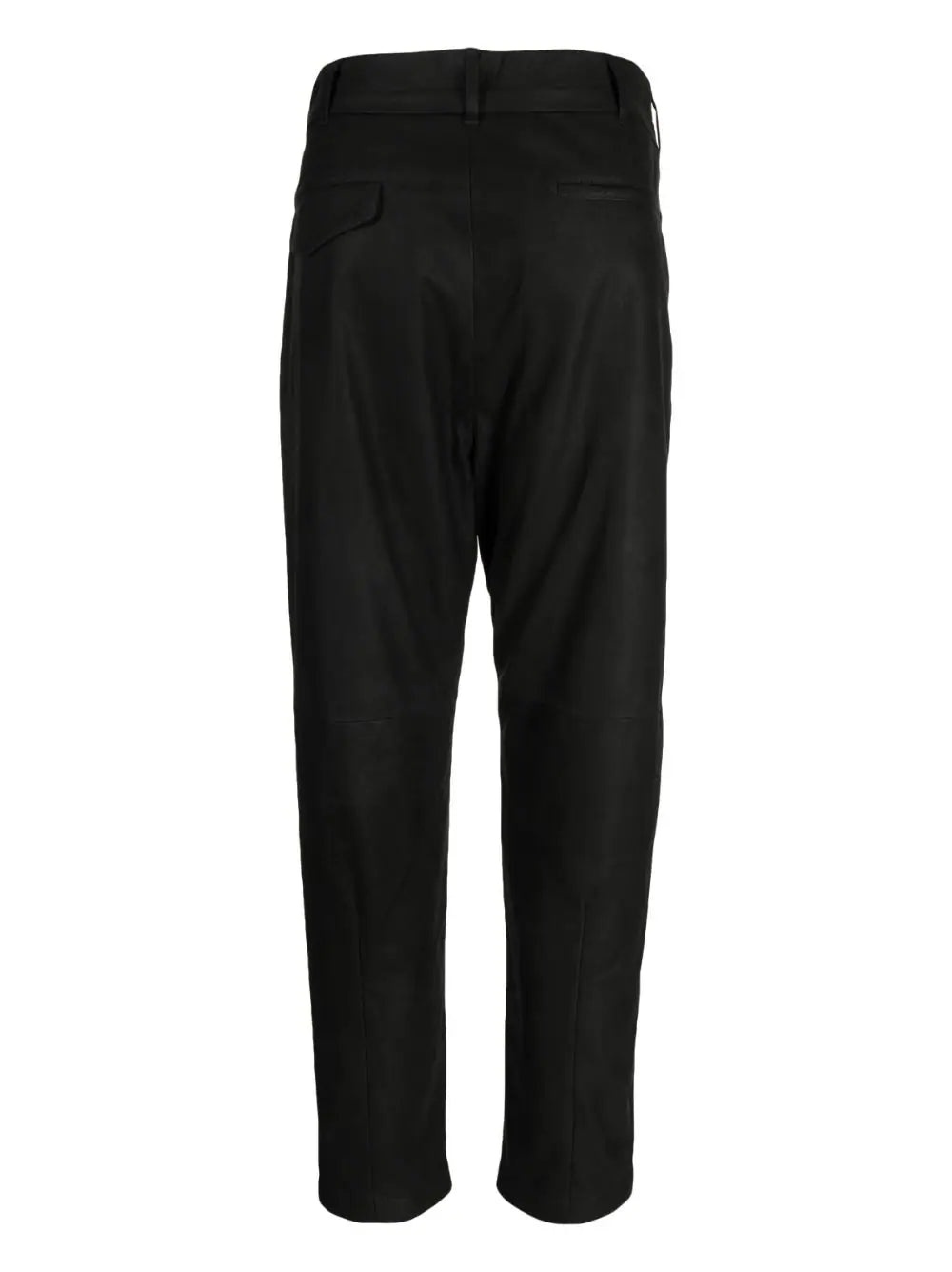 CROPPED LEATHER TROUSERS - 2