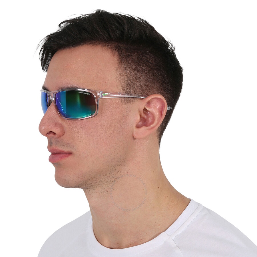 Nike Green Sport Men's Sunglasses NIKE ADRENALINE M EV1113 901 66 - 2