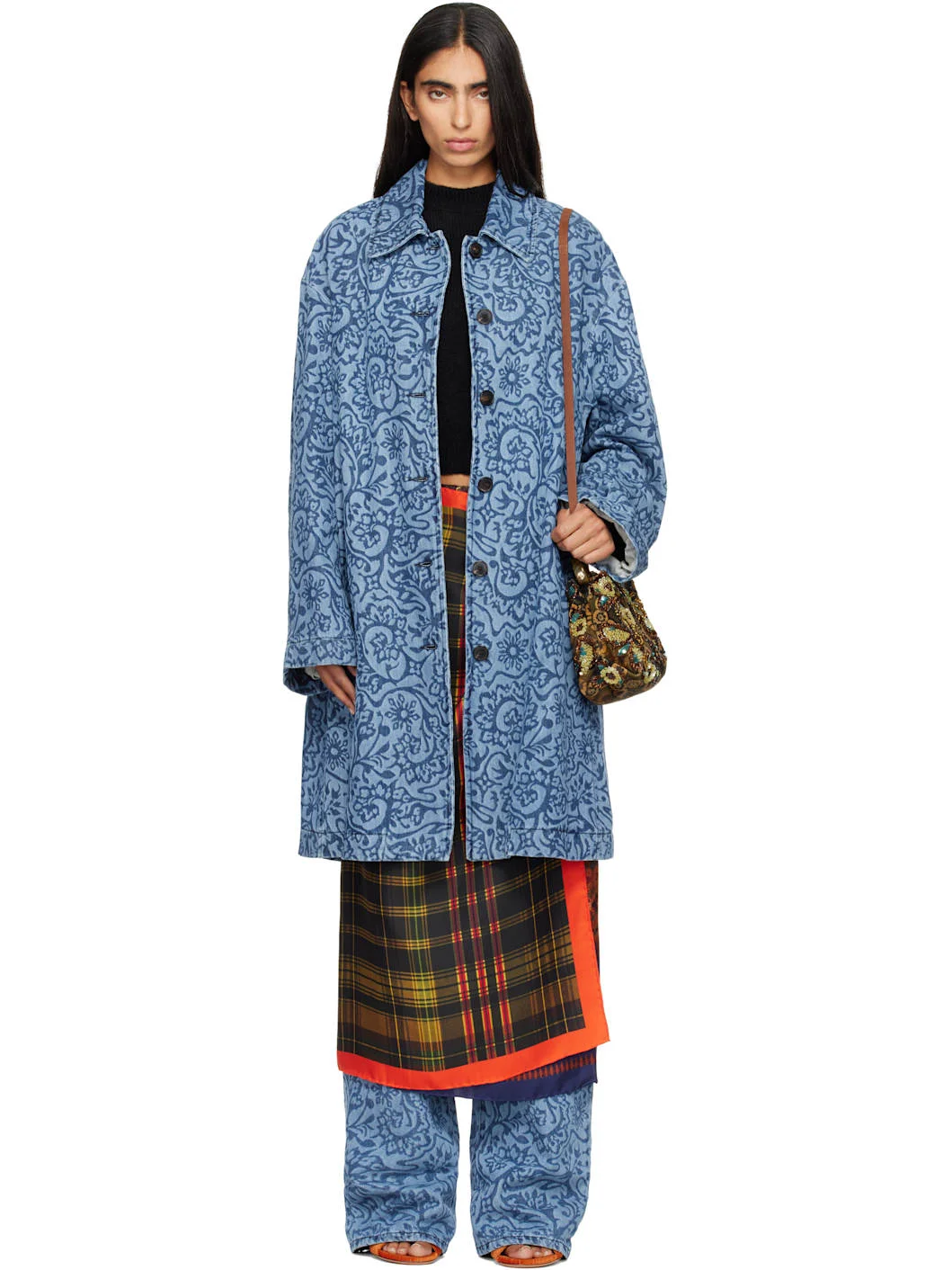 Blue Rondero Denim Coat - 1