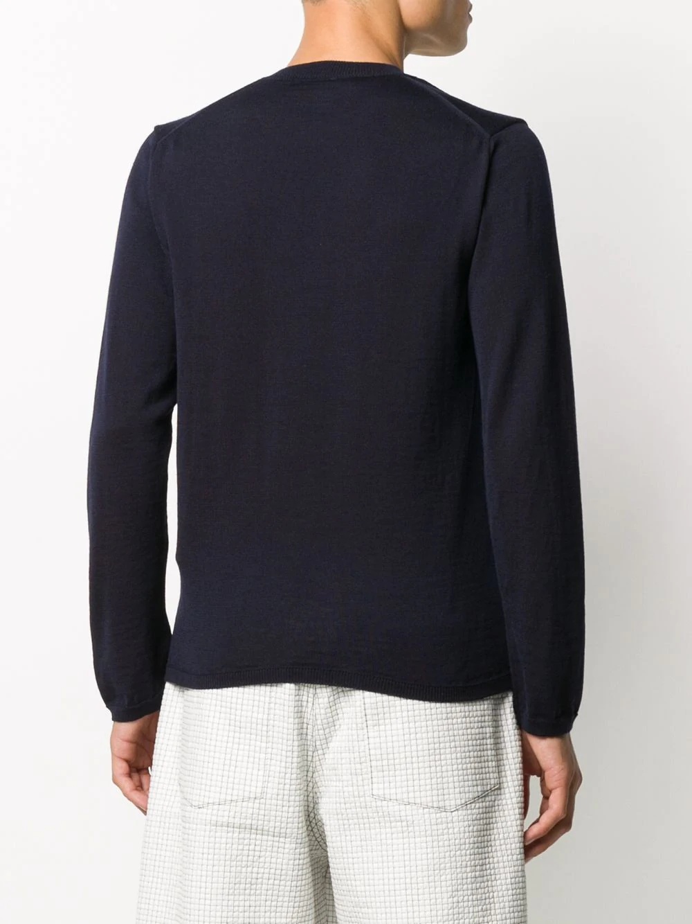 pleated shoulder jumper - 4