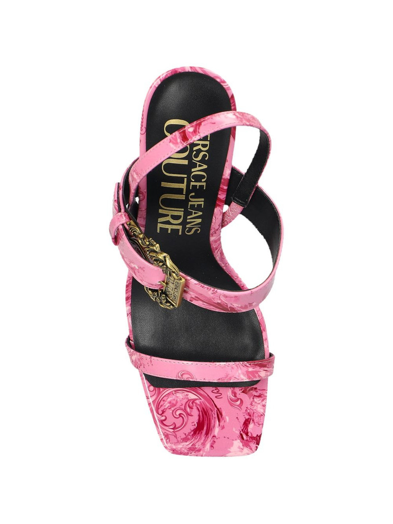 Emily buckle patterned heeled sandals 4