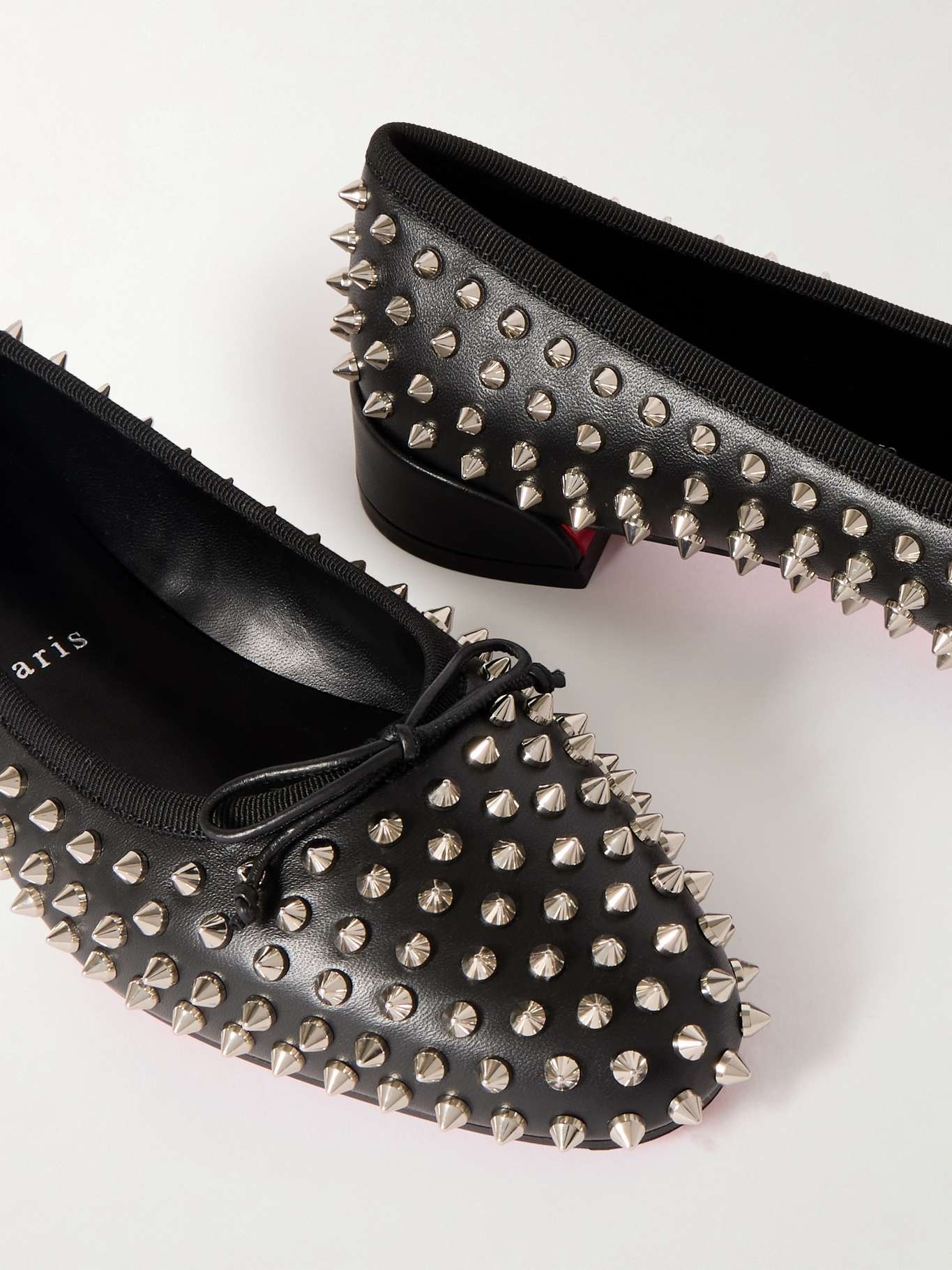 Sweetie Jane studded leather ballet flats - 4