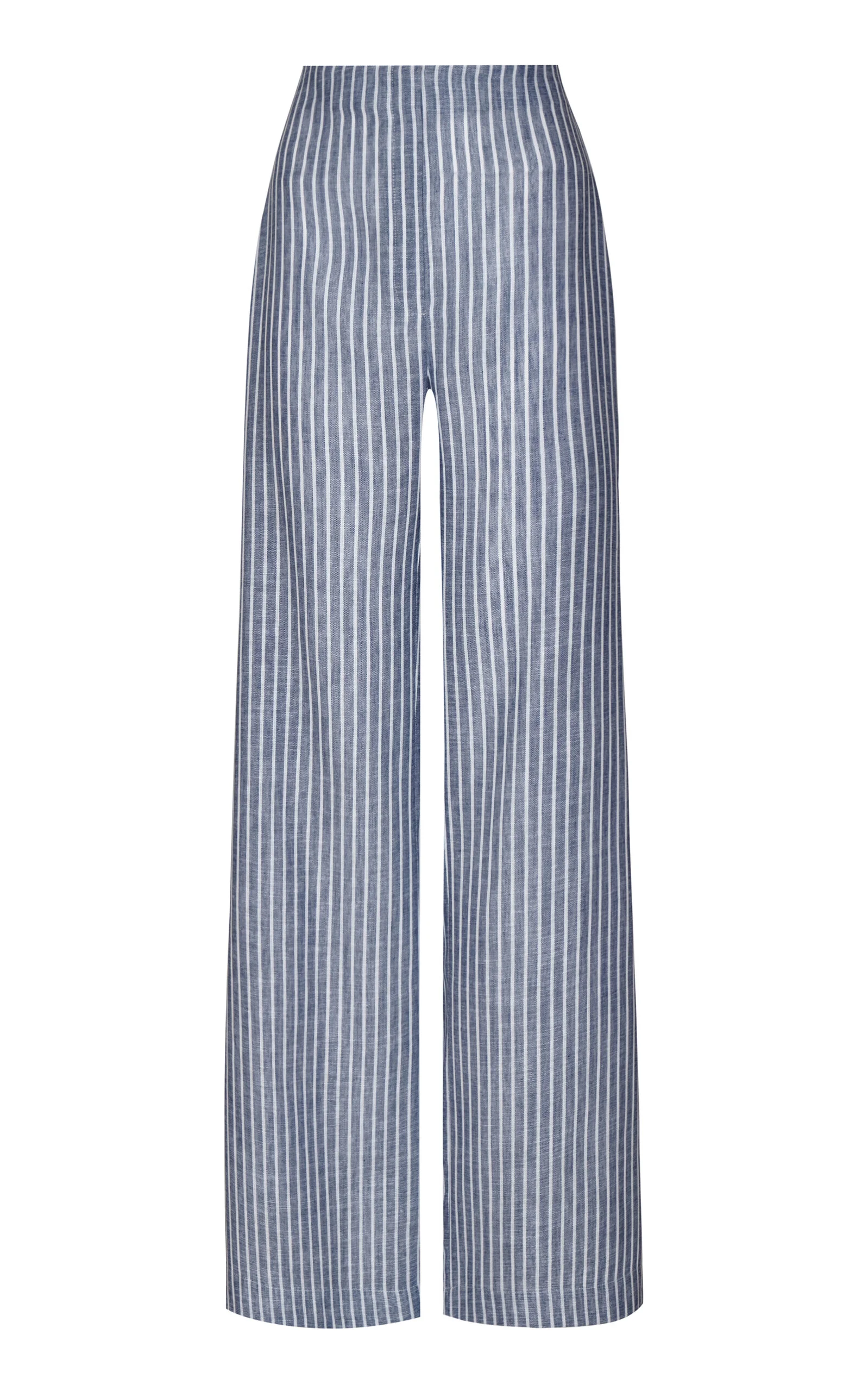 Amor Profundo Striped Wide-Leg Pants stripe - 1