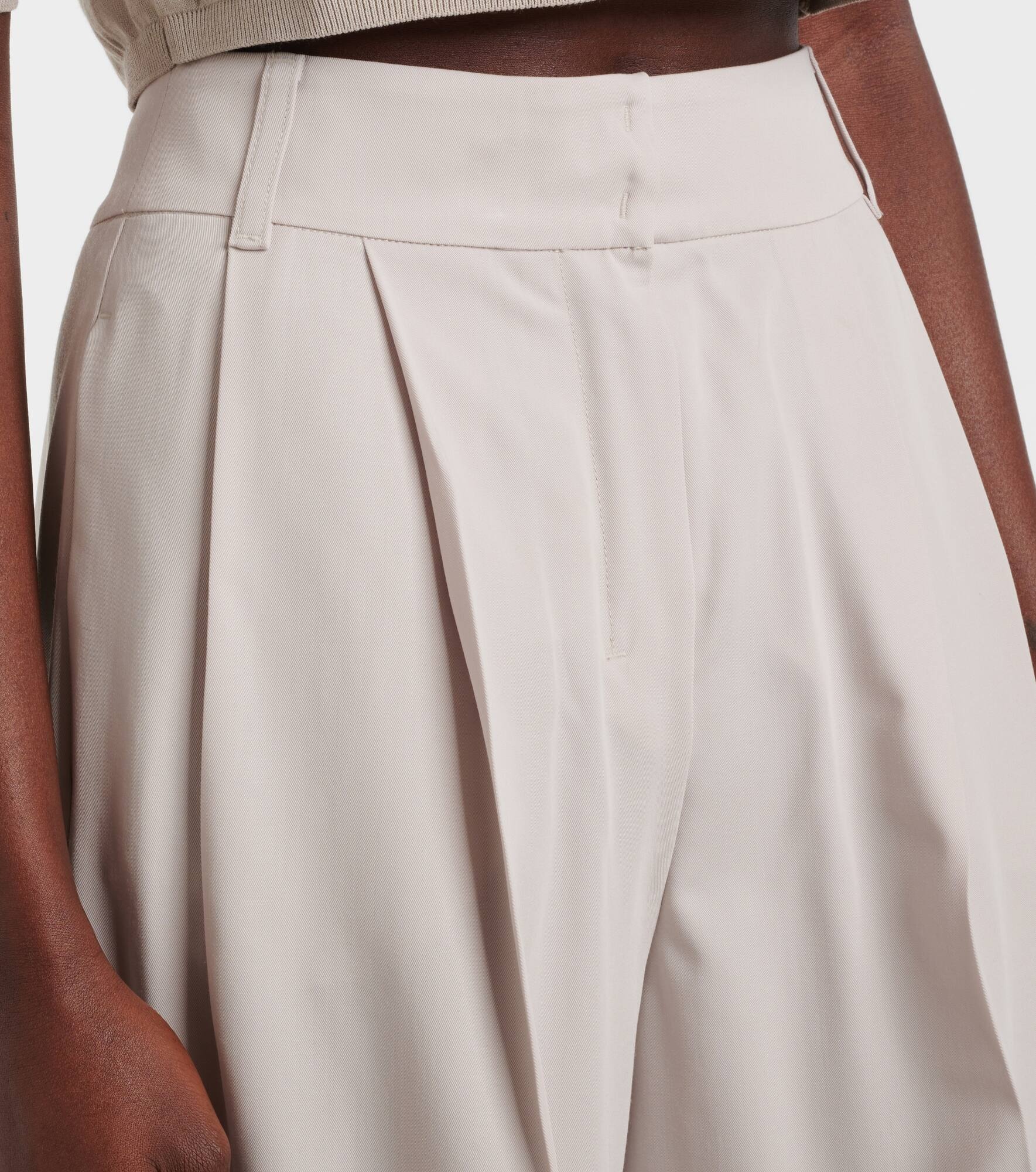 Nichols wool wide-leg pants - 4