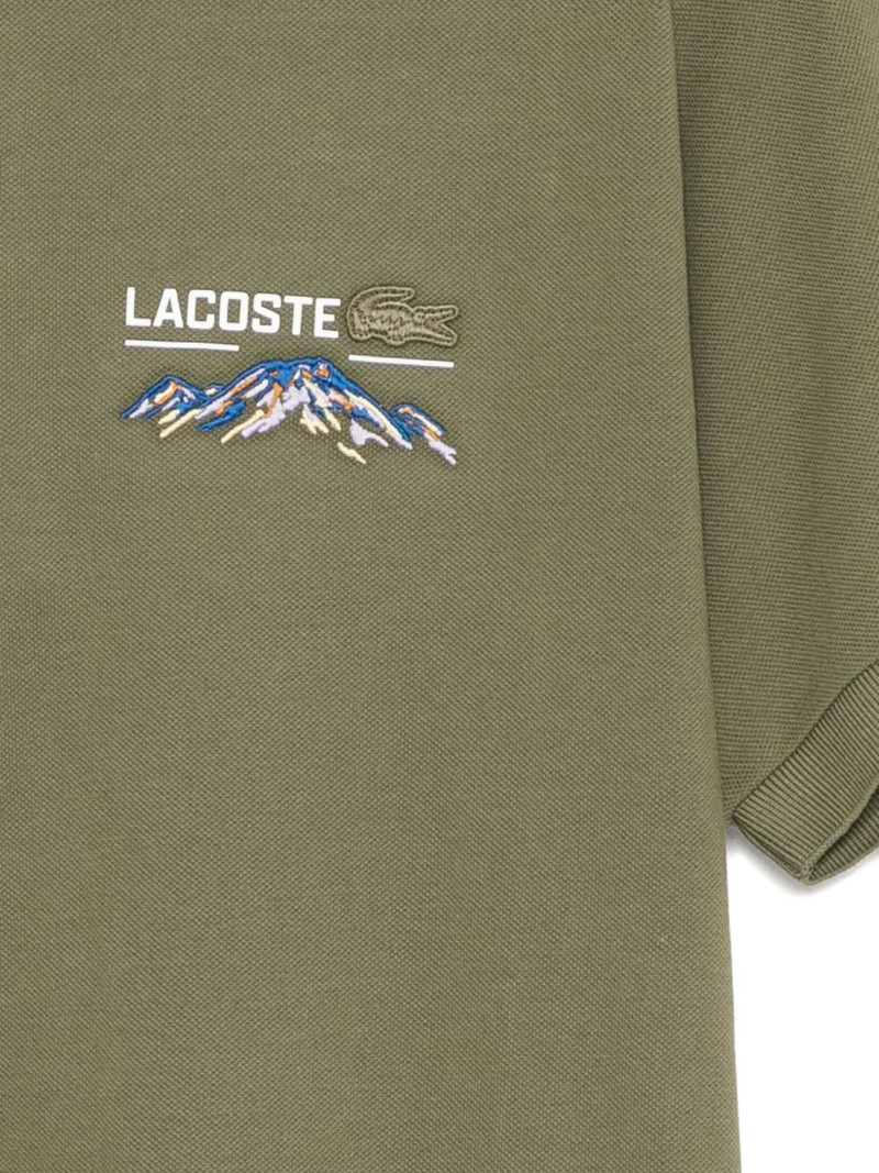 logo-embroidered polo shirt 3