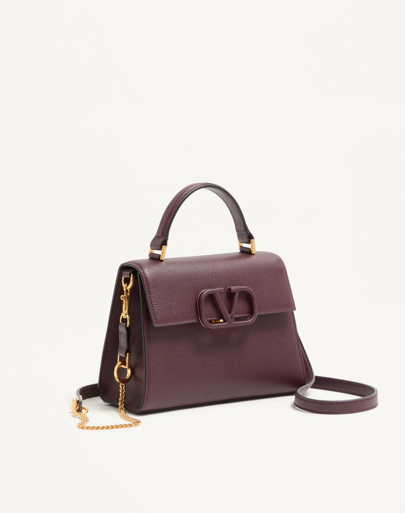 SMALL VSLING GRAINY CALFSKIN HANDBAG 3