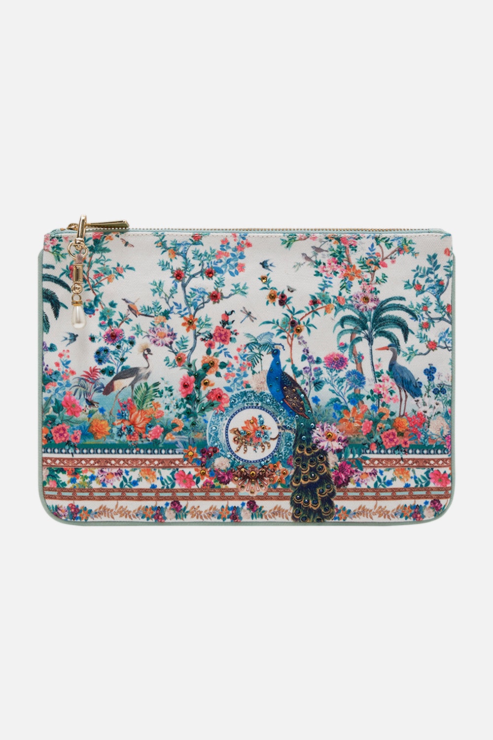 SMALL CANVAS CLUTCH - 1