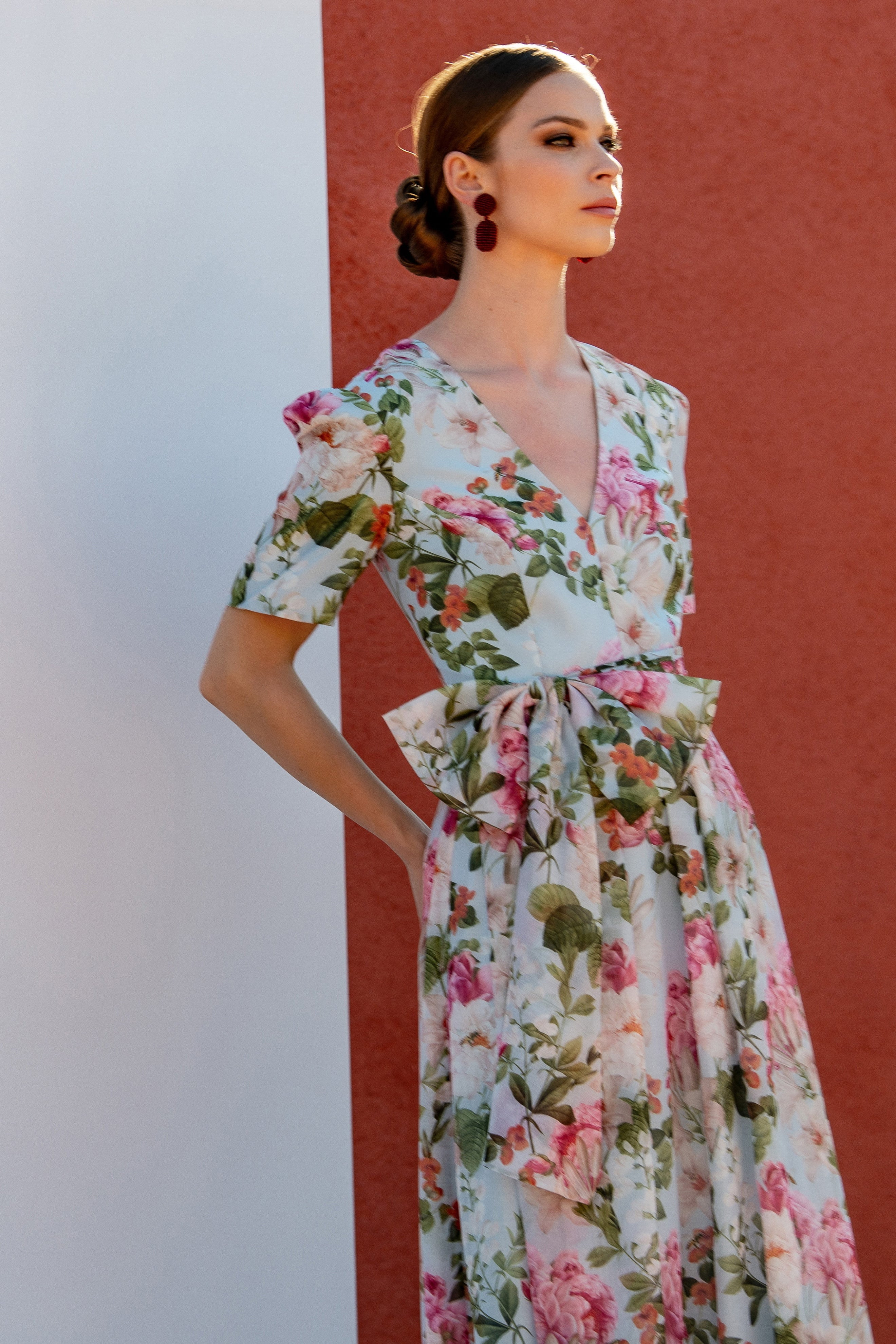 BRONWYN GOWN - SKY BLUE PETALS - 2