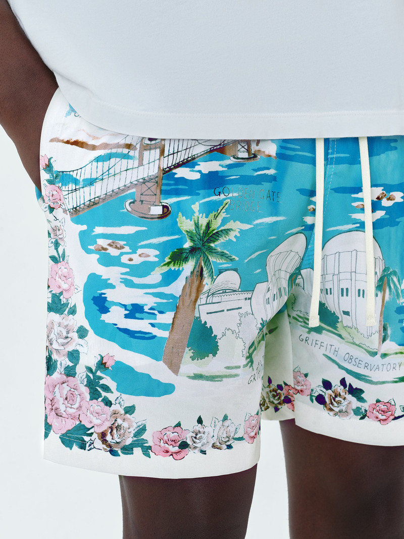 CALIFORNIA HAWAIIAN SWIMTRUNK 6