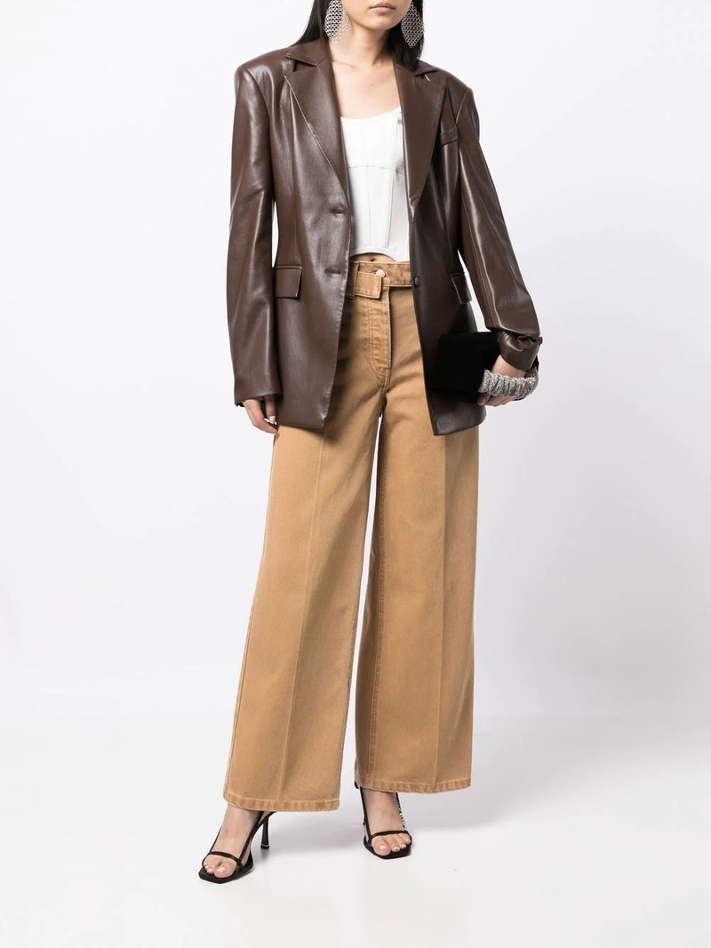 Alexander Wang wide-leg jeans outlook
