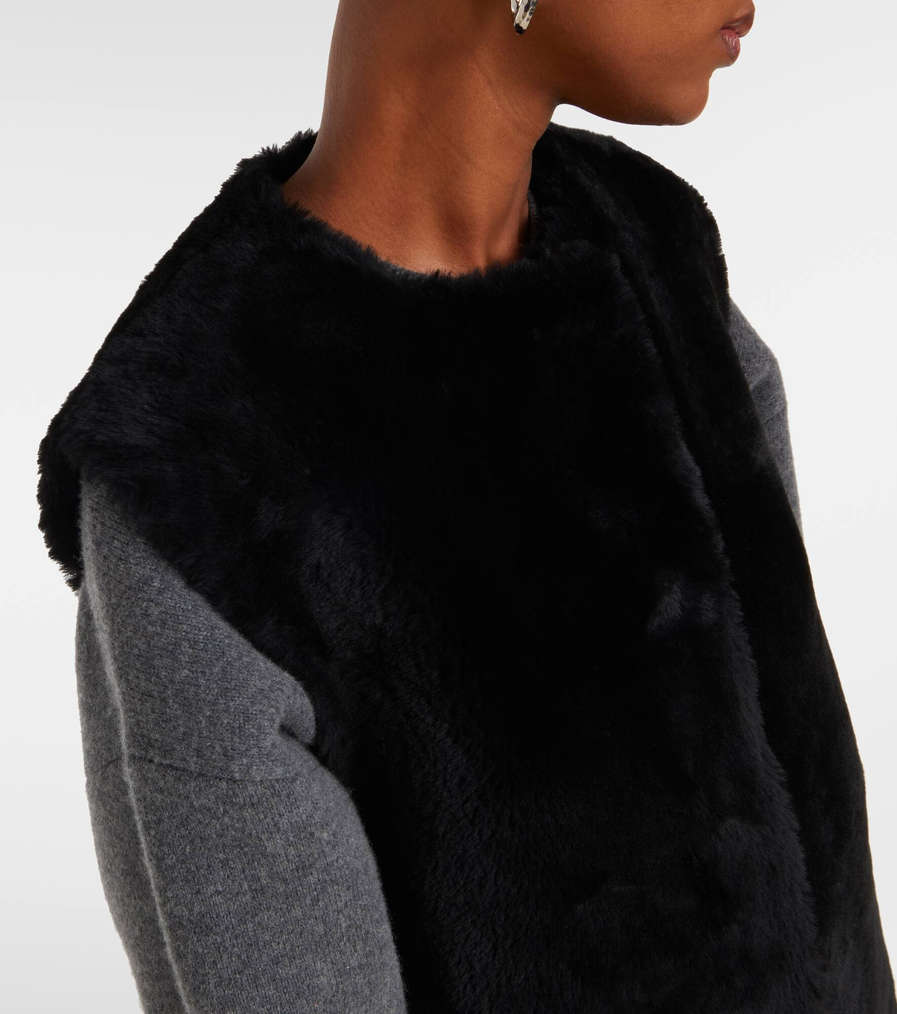 Shearling vest - 4