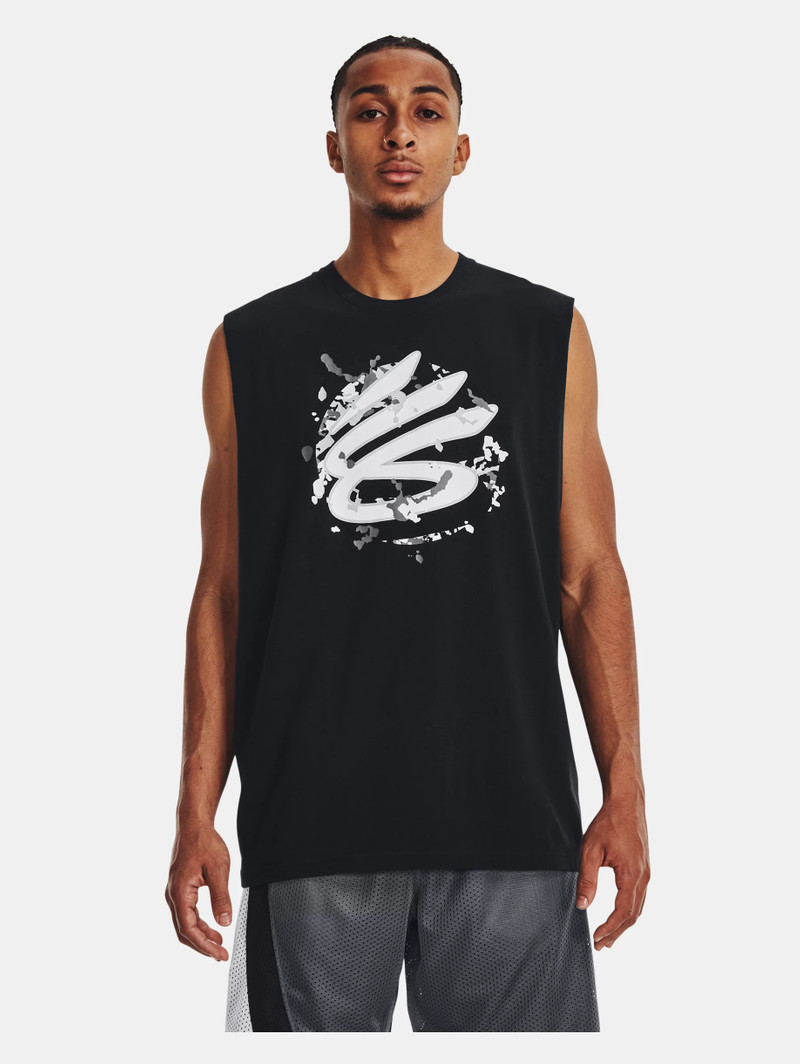Under Armour Men's Curry Sleeveless T-Shirt outlook