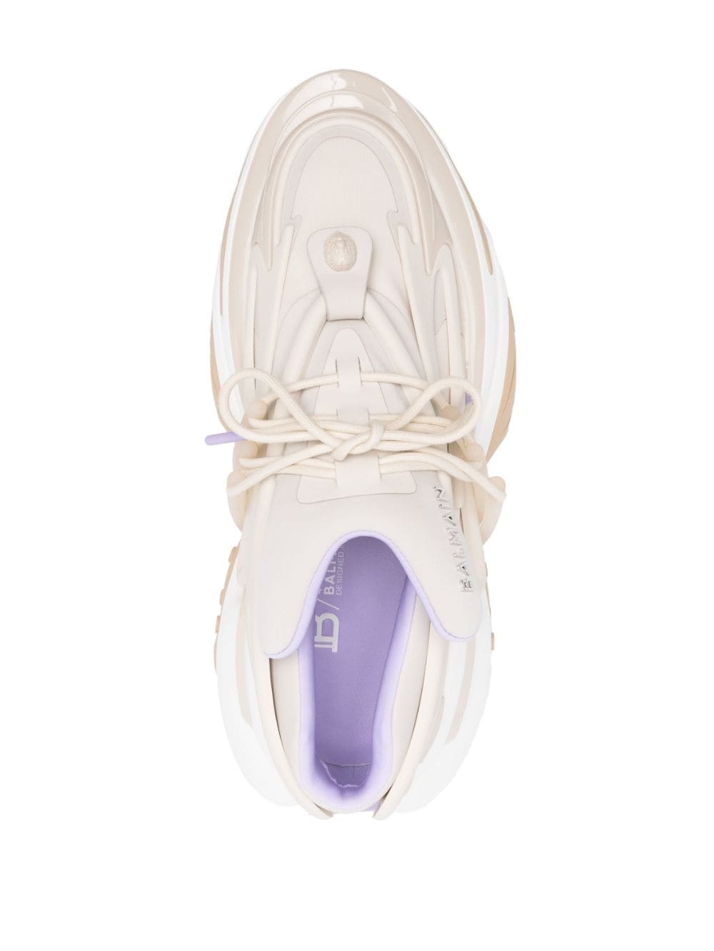 Unicorn panelled chunky sneakers - 4