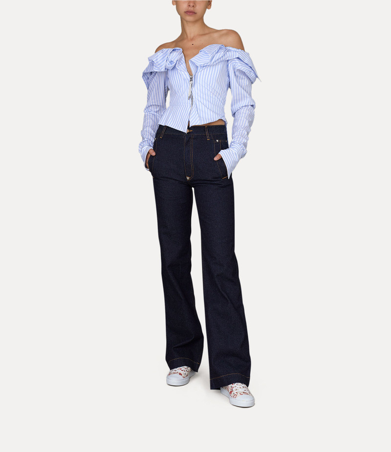 Vivienne Westwood NEW RAY DENIM TROUSERS outlook