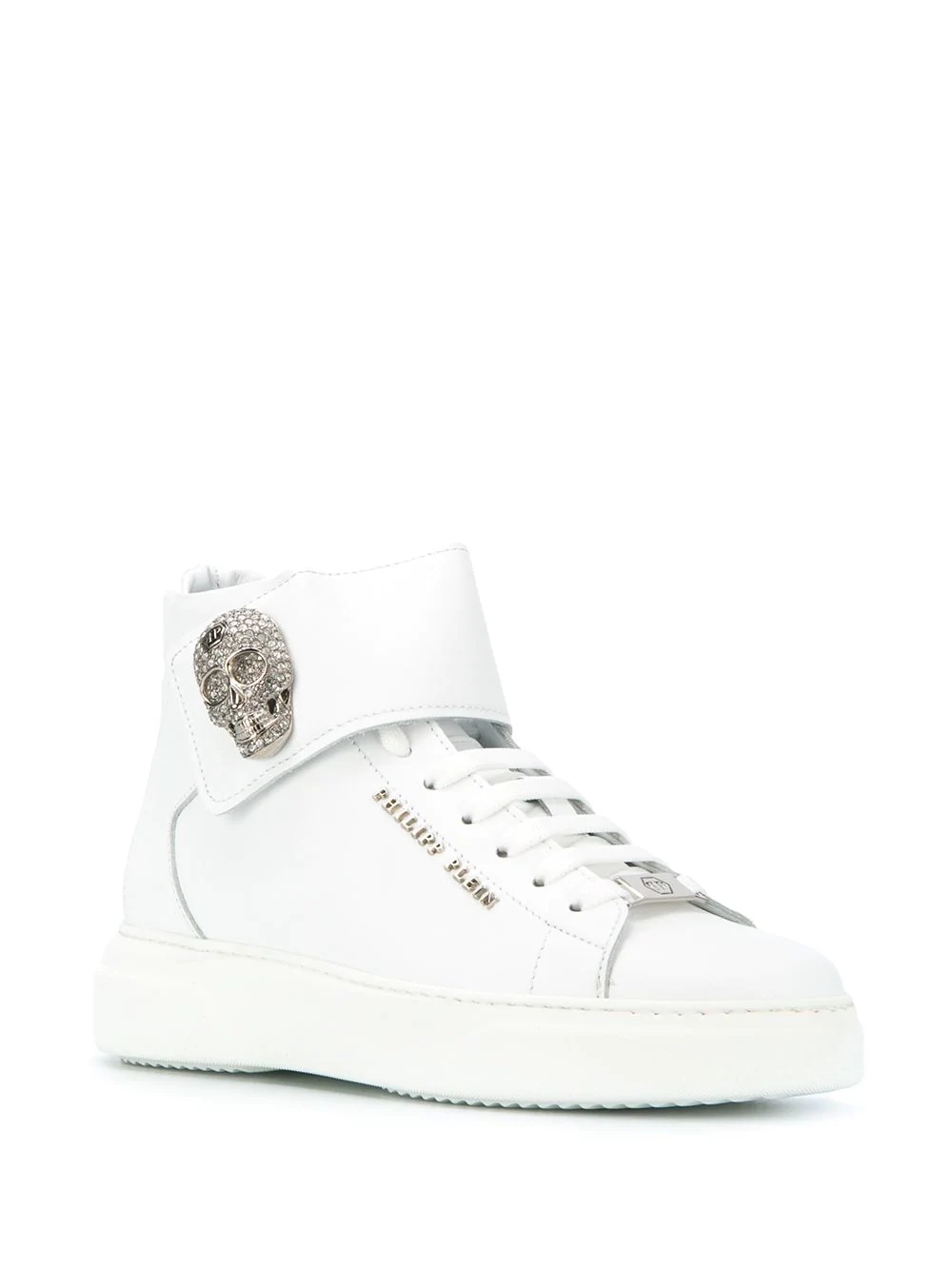 Skull high-top sneakers - 2