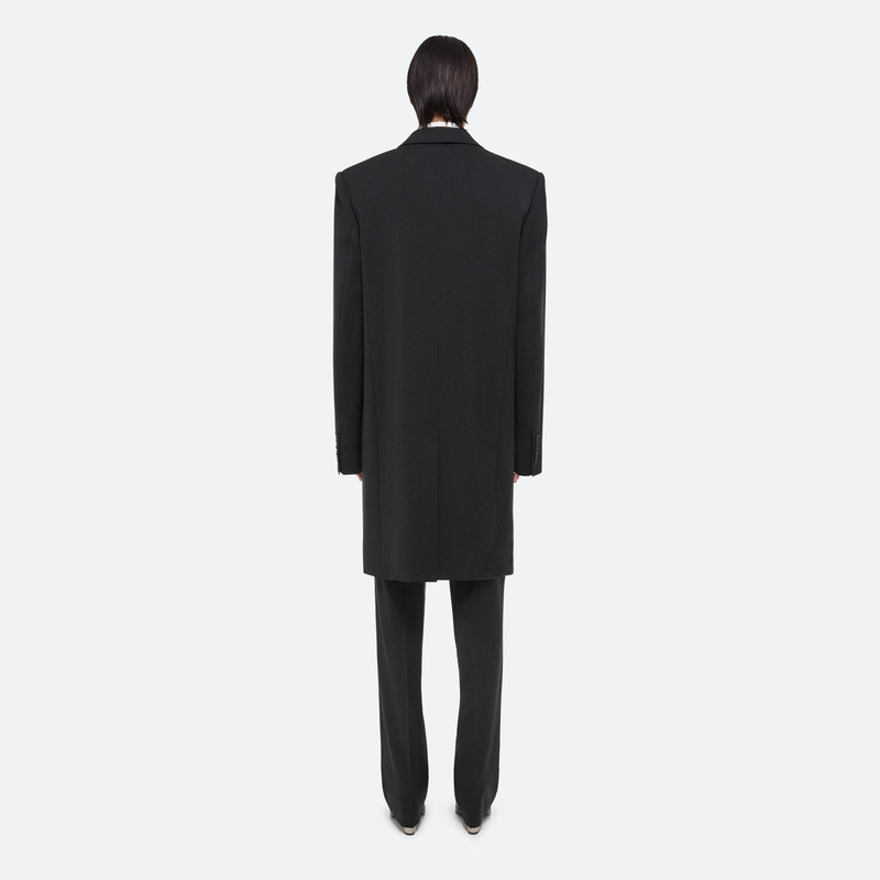 VIRGIN WOOL TUXEDO CAR COAT 9