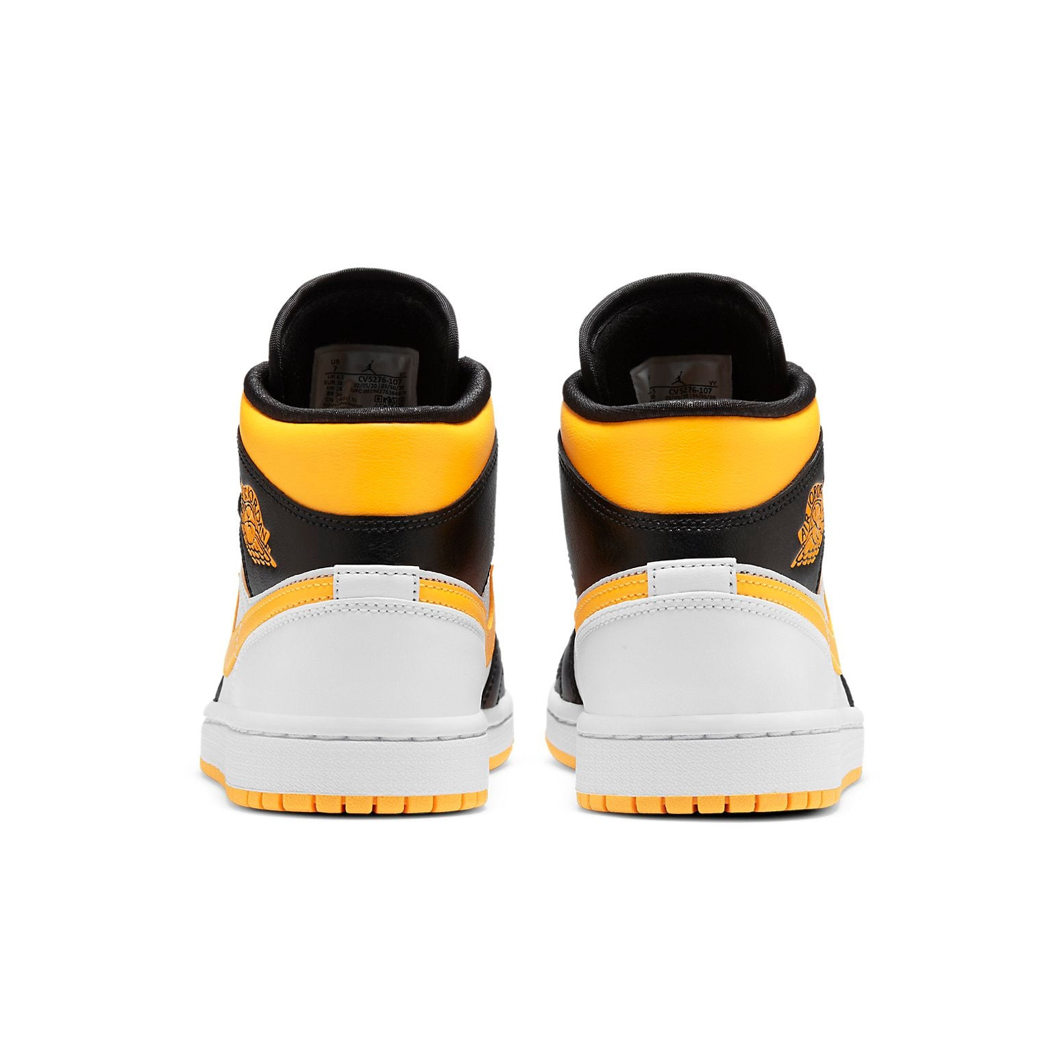 (WMNS) Air Jordan 1 Mid SE 'White Laser Orange' CV5276-107 - 5