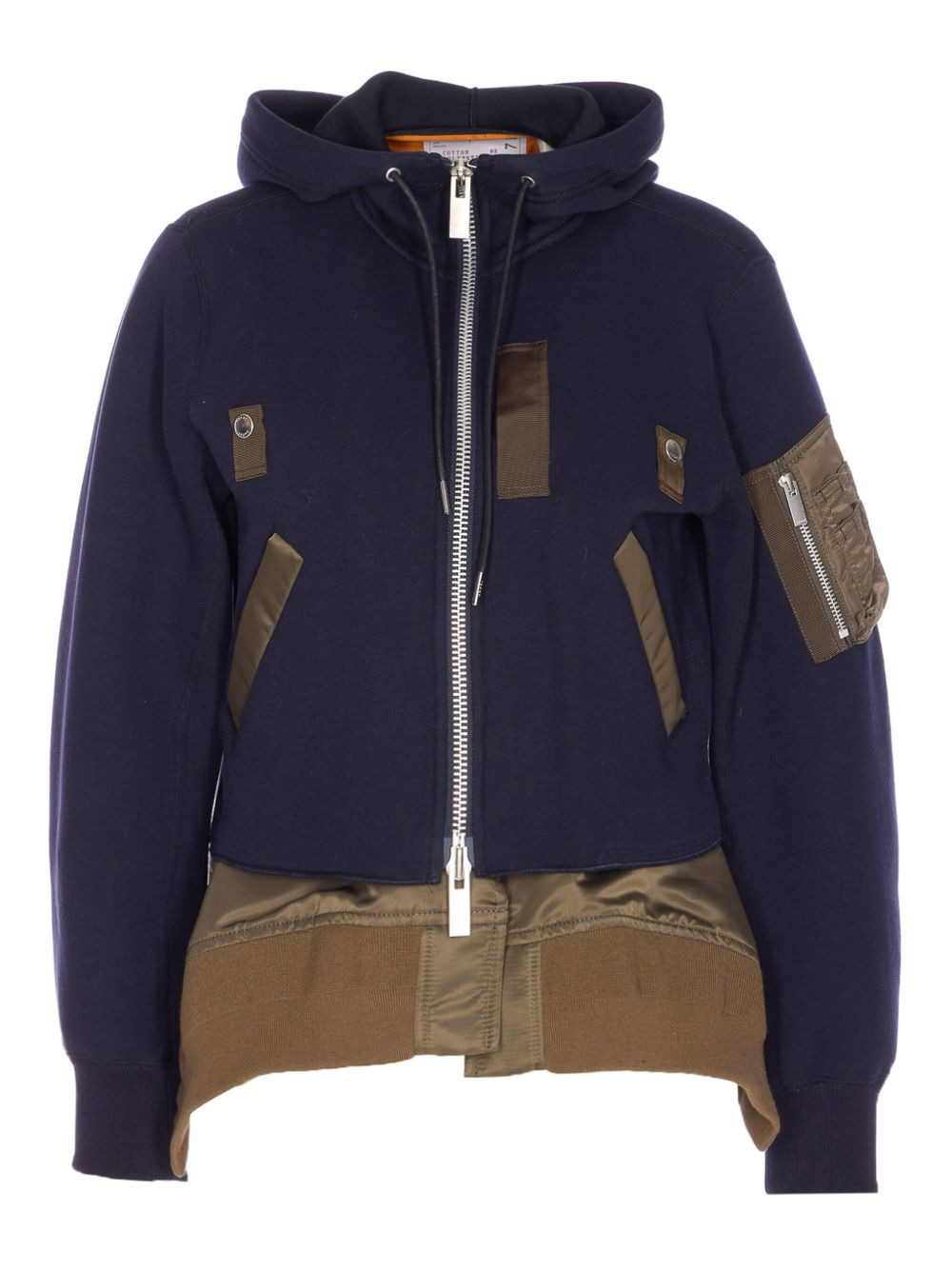 Sacai Women Felpa C/Cappuccio - 1