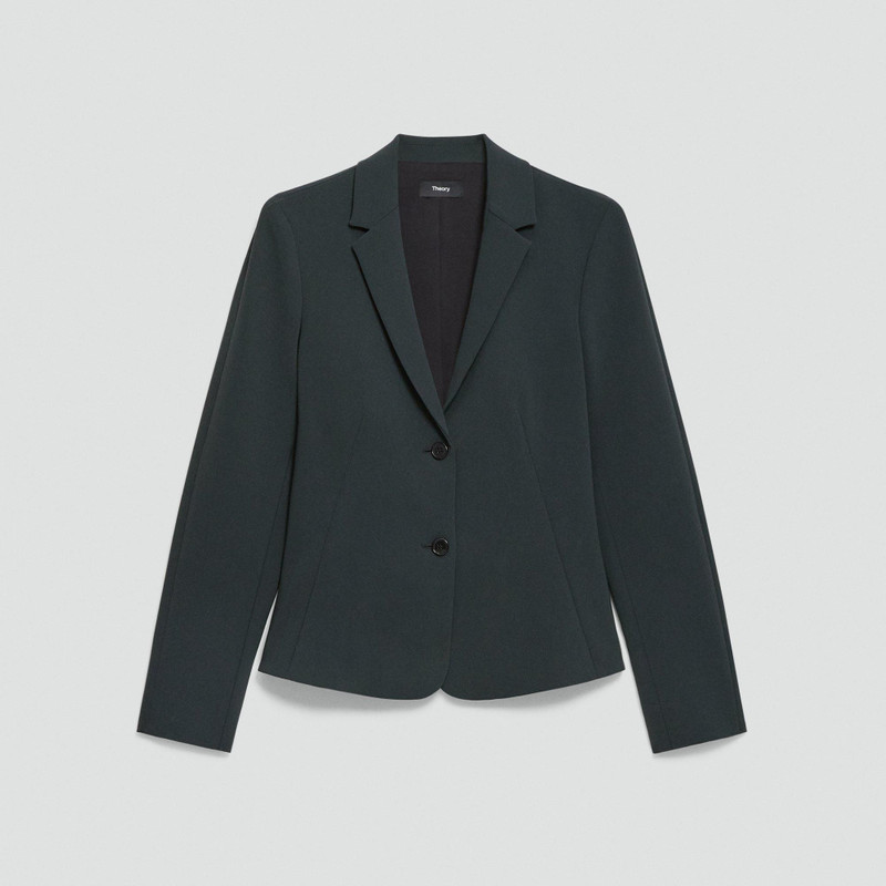 Fitted Blazer in Admiral Crepe 1