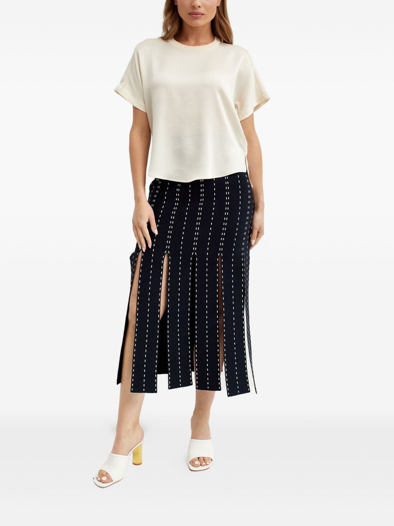 SIMKHAI Addy panel T-shirt outlook