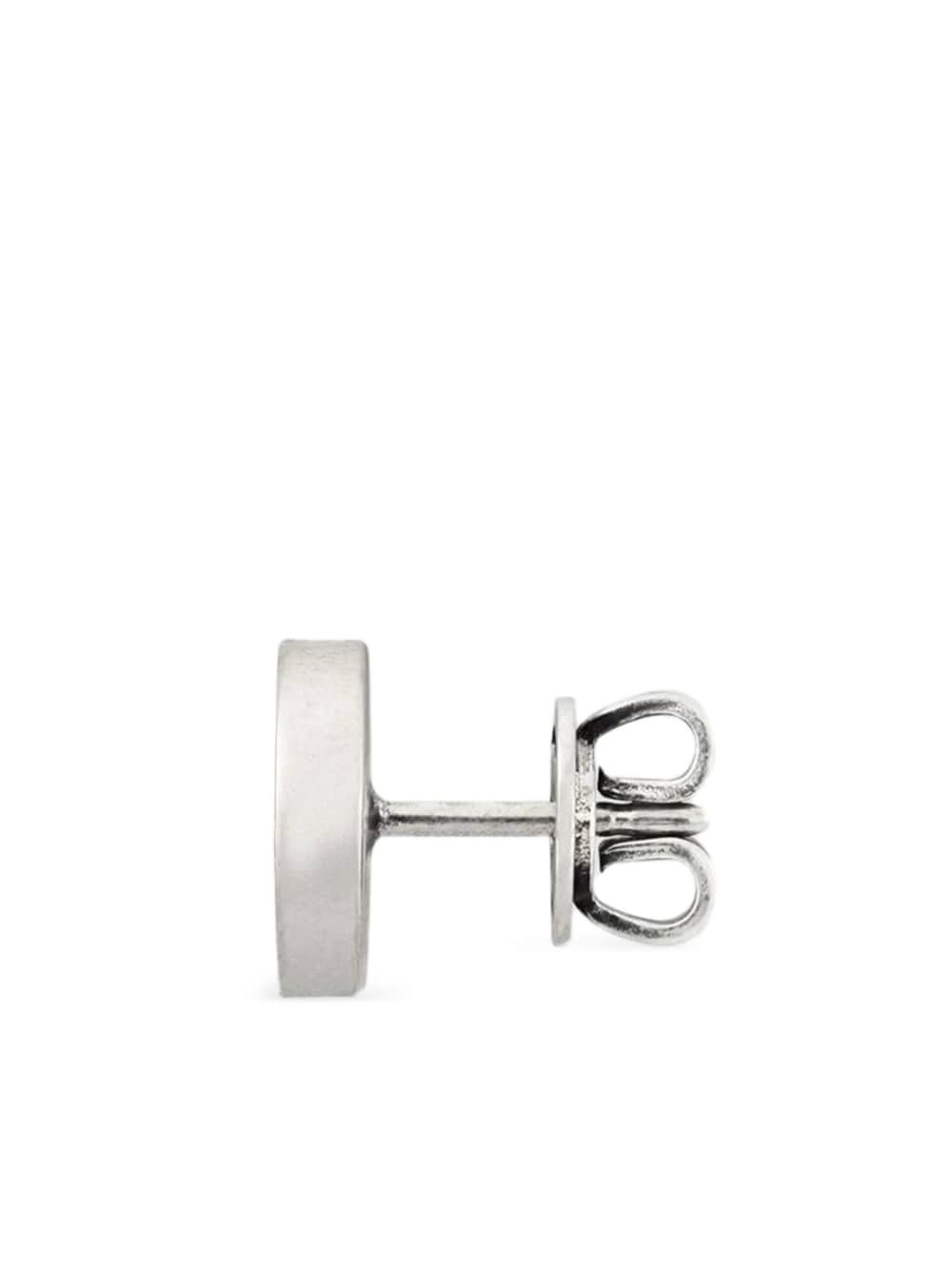 Interlocking G sterling-silver earrings - 2