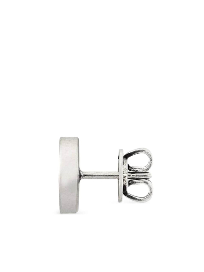 GUCCI Interlocking G sterling-silver earrings outlook