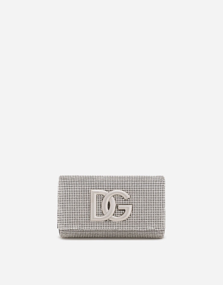 DG logo bag in crystal mesh - 1