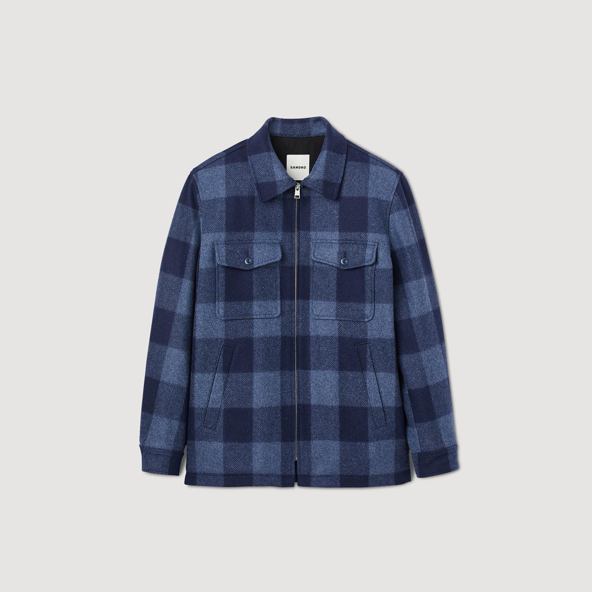 CHECK JACKET - 1