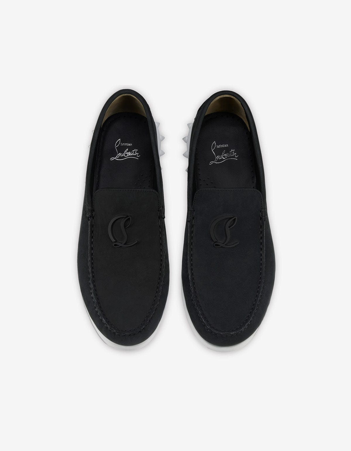 Christian Louboutin Black Moonkel Loafers - 4