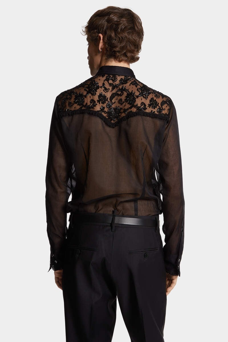 FASHION EMBROIDERED WESTERN SHIRT - 4