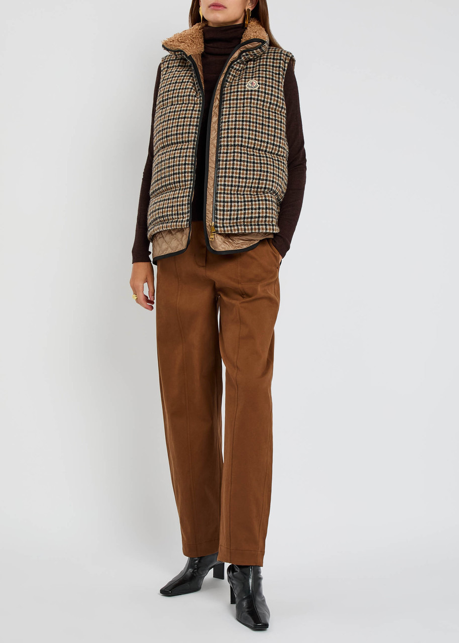 Moncler Barrel-leg Stretch-cotton Trousers - 4