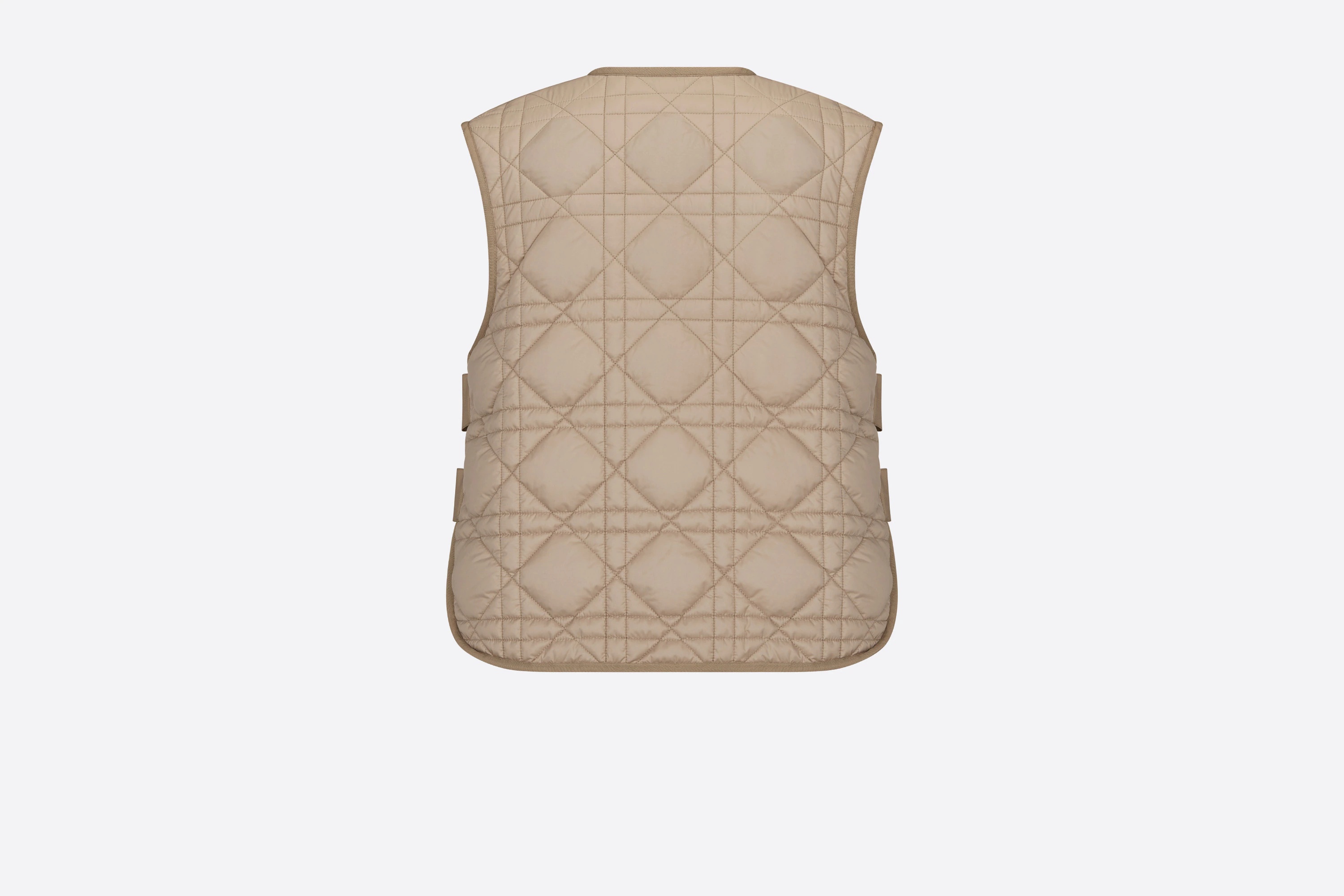 Macrocannage Reversible Sleeveless Vest - 5