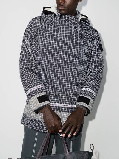 Stone Island Special checked hooded jacket outlook