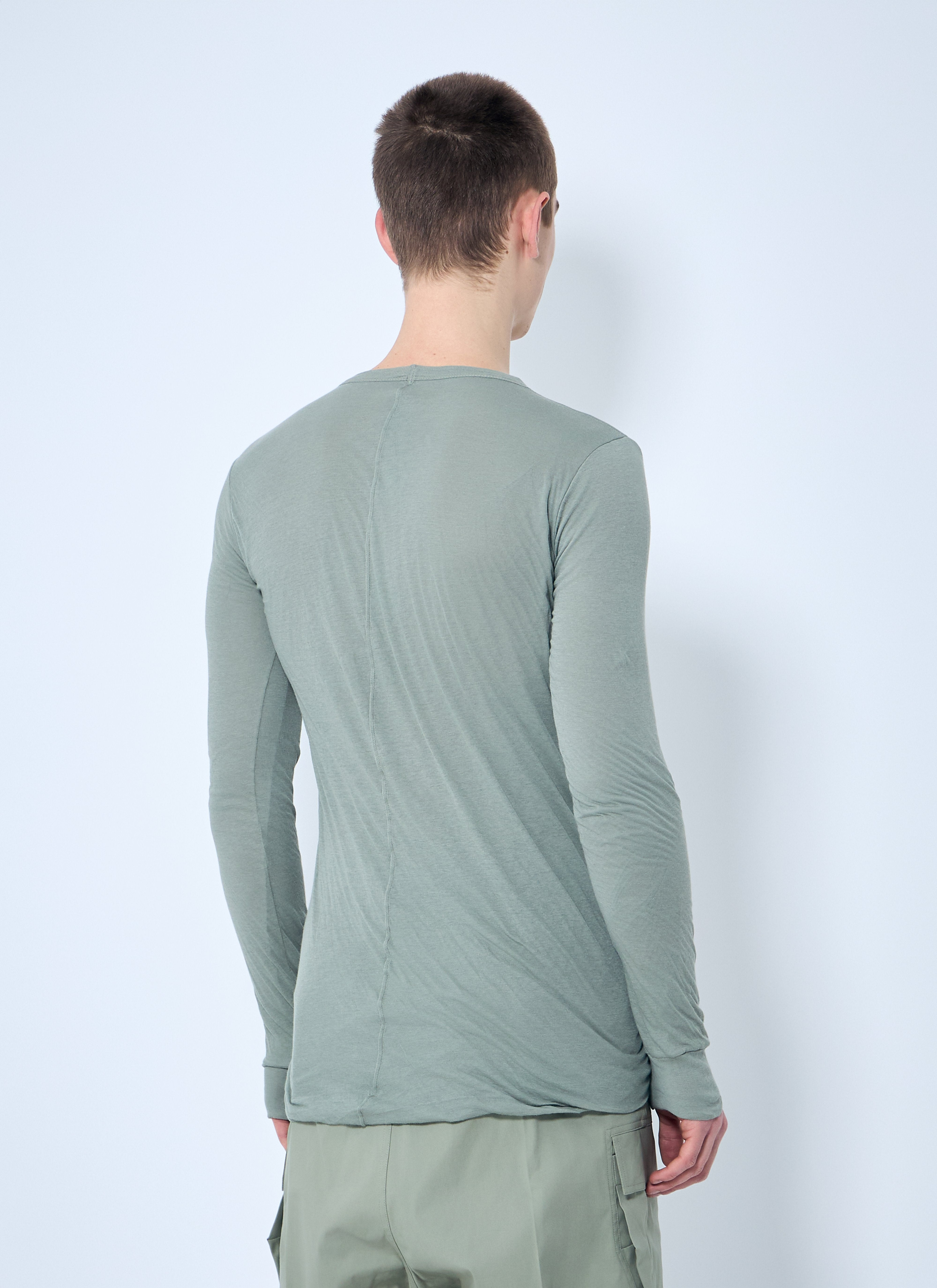 Rick Owens Men Double-Layered T-Shirt - 5